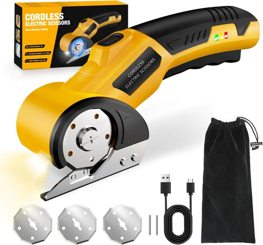 Effortless Cordless Electric Power Cutter - Heavy Duty Multi-Purpose Scissors