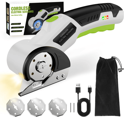 Effortless Cordless Electric Power Cutter - Heavy Duty Multi-Purpose Scissors