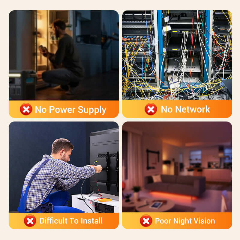 Mini Wireless Smart Security Camera with Night Vision & Motion Detection