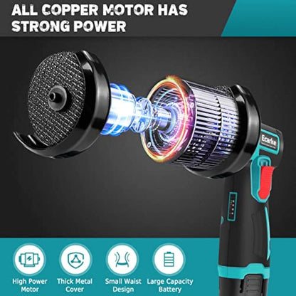 12V Cordless Brushless Mini Angle Grinder Kit (500W)