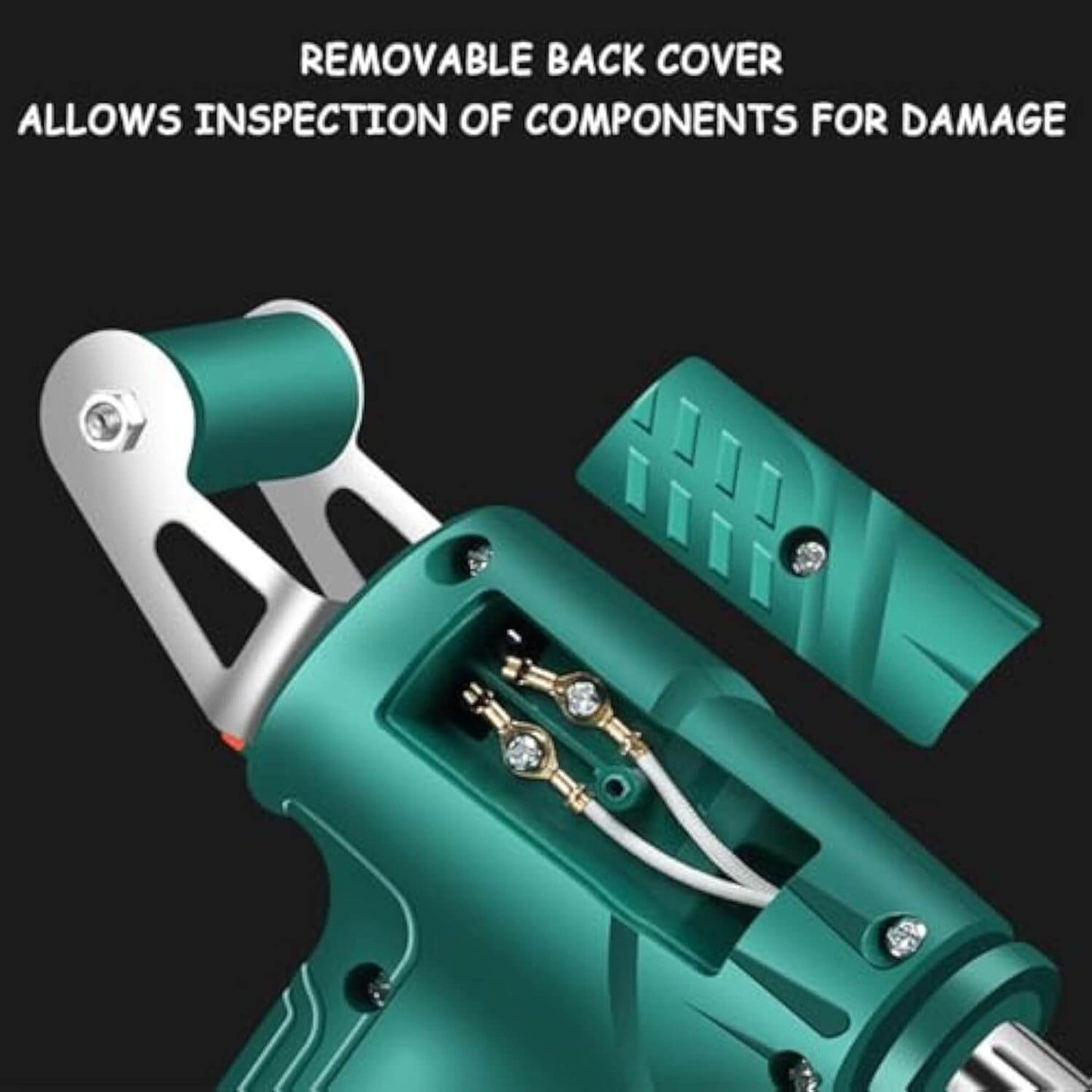 60W Electric Soldering Gun Kit with Auto Feed & Accessories