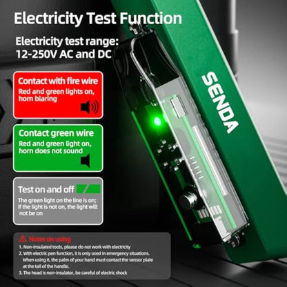 12-in-1 Multi-Function Wire Stripper with Measurement & Cutting Pliers